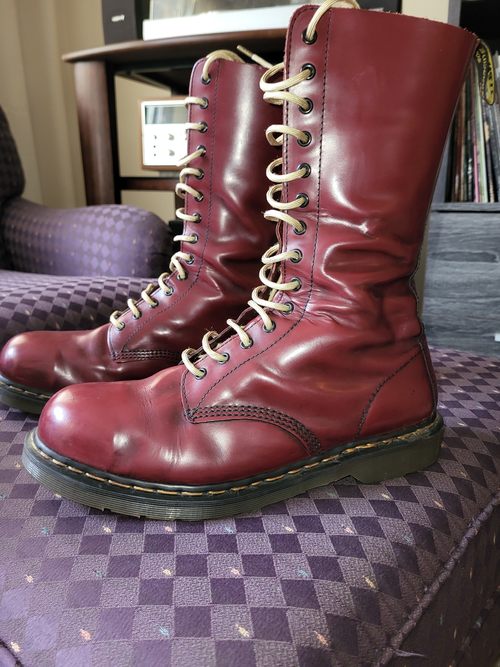 Vintage Steel Toe Dr Martens Size 12uk